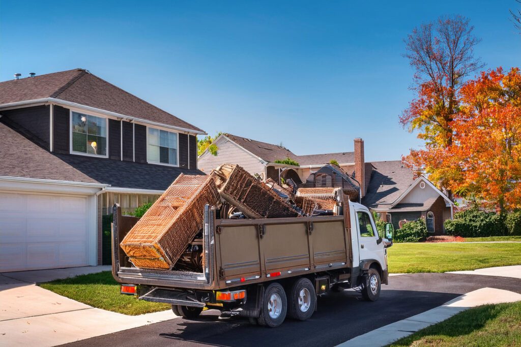 Junk Removal Service in Action by Junk In The Trunk CFL in Orlando, FL