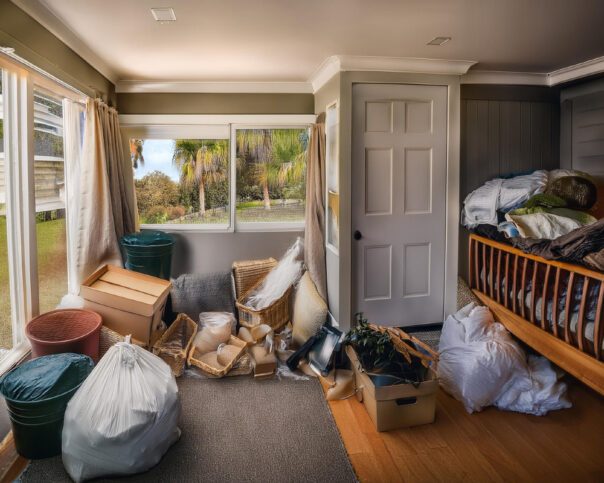 an Orlando home that has trash that needs removing