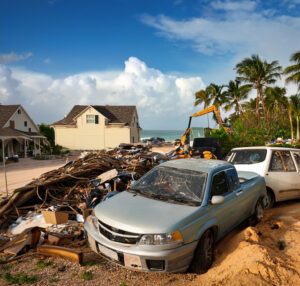 cars parked cars in sand near a beach