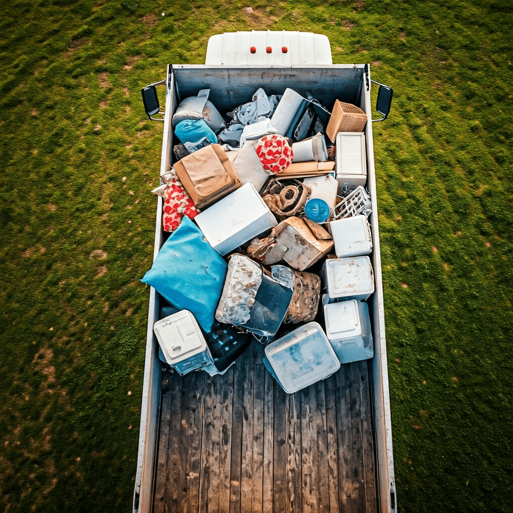 items loaded onto truck